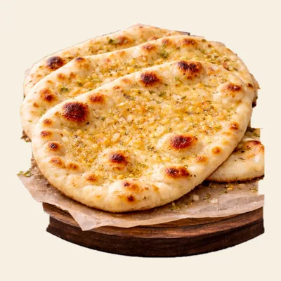 Frisch gebackenes Butter Naan